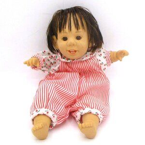 GI Go Expressions Smile Doll 8" Bean Bag Body With Red & White Outfit     24